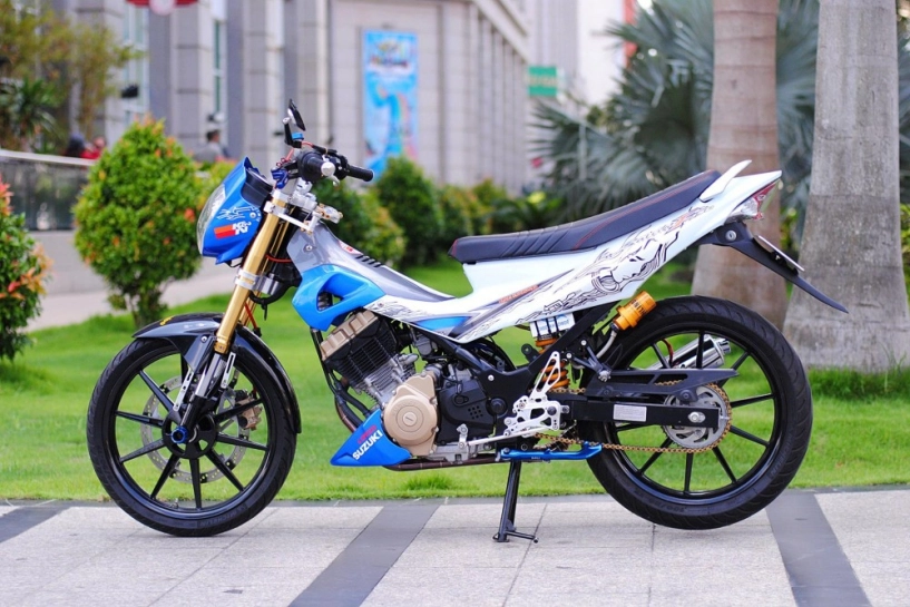 Suzuki satria f độ đầy đam mê và nhiệt huyết của biker việt - 1