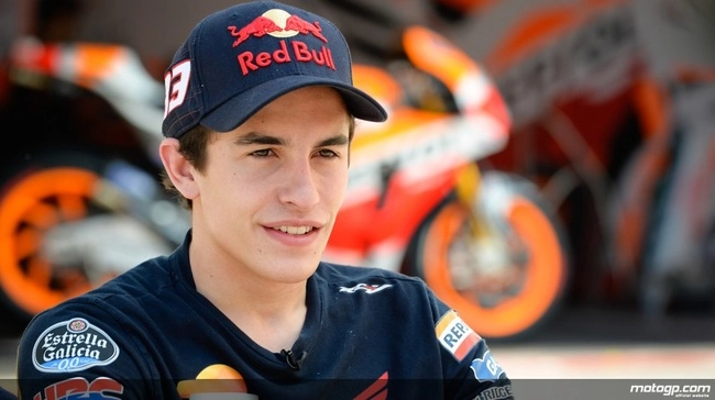 Tay đua marc marquez gặp tai nạn trong buổi tập - 1