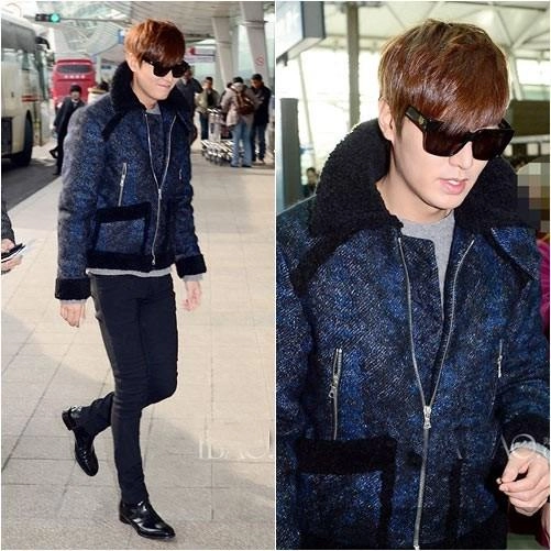 Thời trang sân bay cực chất của lee min ho - 4