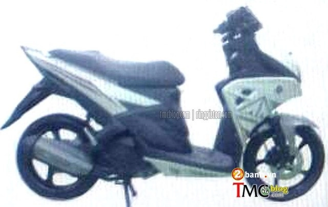 Tiếp tục lộ ảnh rõ nét yamaha aerox 125 2016 hoàn toàn mới - 1