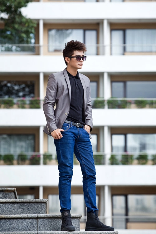 Tips chọn áo vest nam mặc đẹp với quần jeans - 1