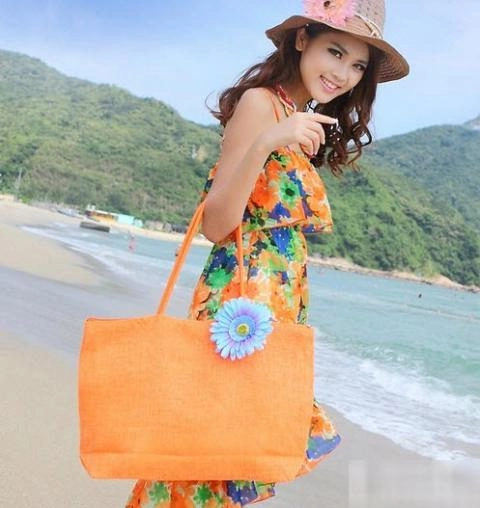 Túi cói nữ đẹp hàn quốc cho nàng công sở tung tăng dạo biển hè 2016 - 17