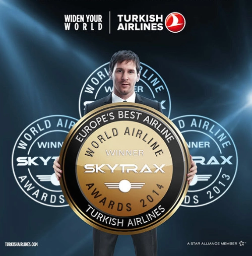 Turkish airlines nhận giải dịch vụ tốt nhất châu âu - 1