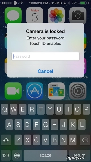 Tweak applocker cập nhật khóa app và folder bằng touch id cho iphone 5s - 1