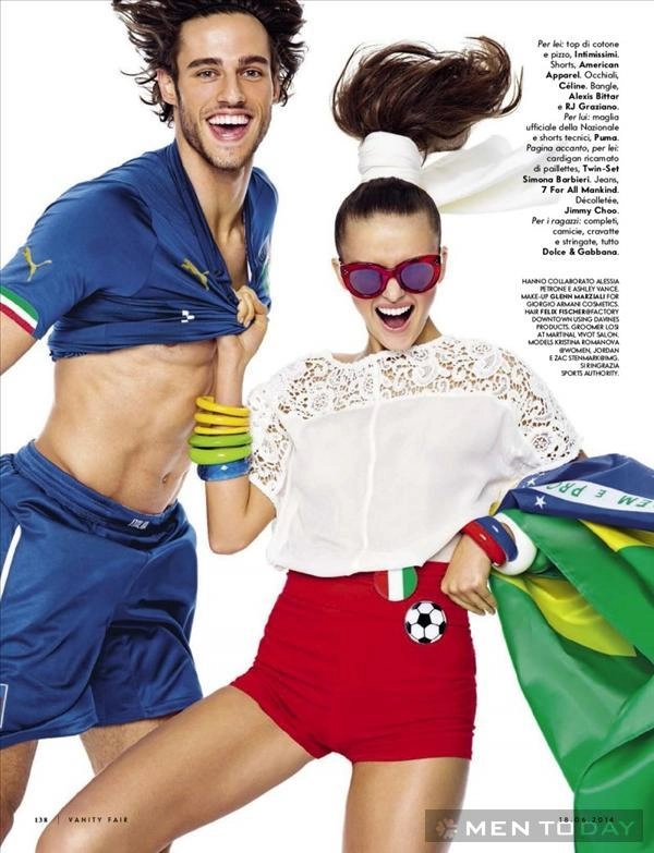 Vanity fair italia tung bộ ảnh mang đậm sắc màu world cup - 8