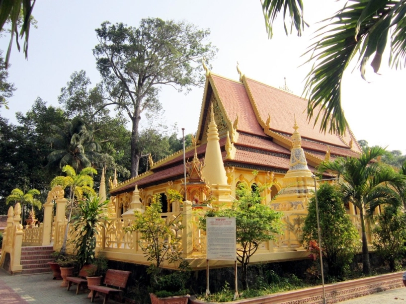 Vẻ đẹp trà vinh qua những ngôi chùa khmer - 1