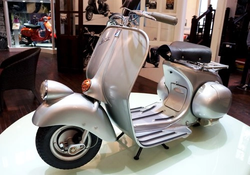 Vespa 98 - scooter cổ từ bảo tàng piaggio về việt nam - 1