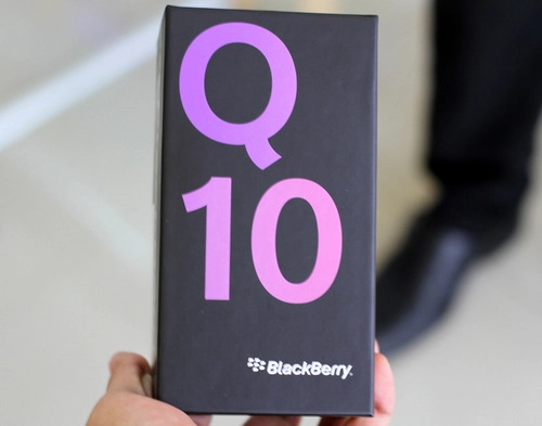 Xem ảnh đập hộp blackberry q10 ở việt nam - 1