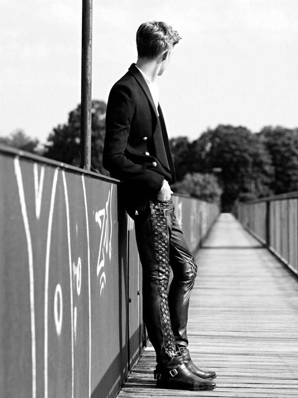 Xu hướng thời trang nam xuân hè 2013 từ bst balmain homme - 6