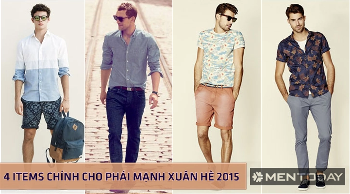 Xu hướng thời trang nam xuân hè 2015 4 items chính - 1