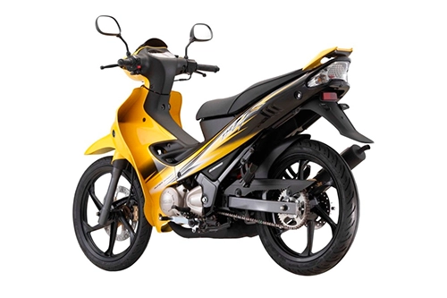  chi tiết yamaha 125zr 2016 màu vàng mới - 5