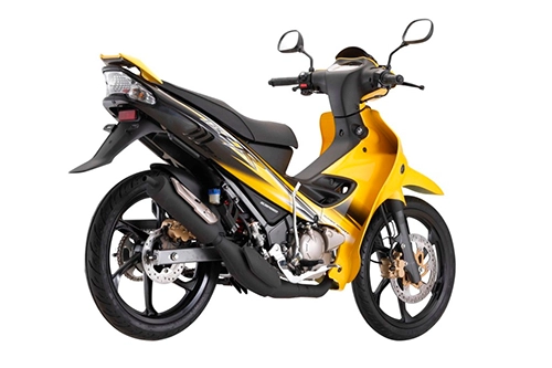  chi tiết yamaha 125zr 2016 màu vàng mới - 7