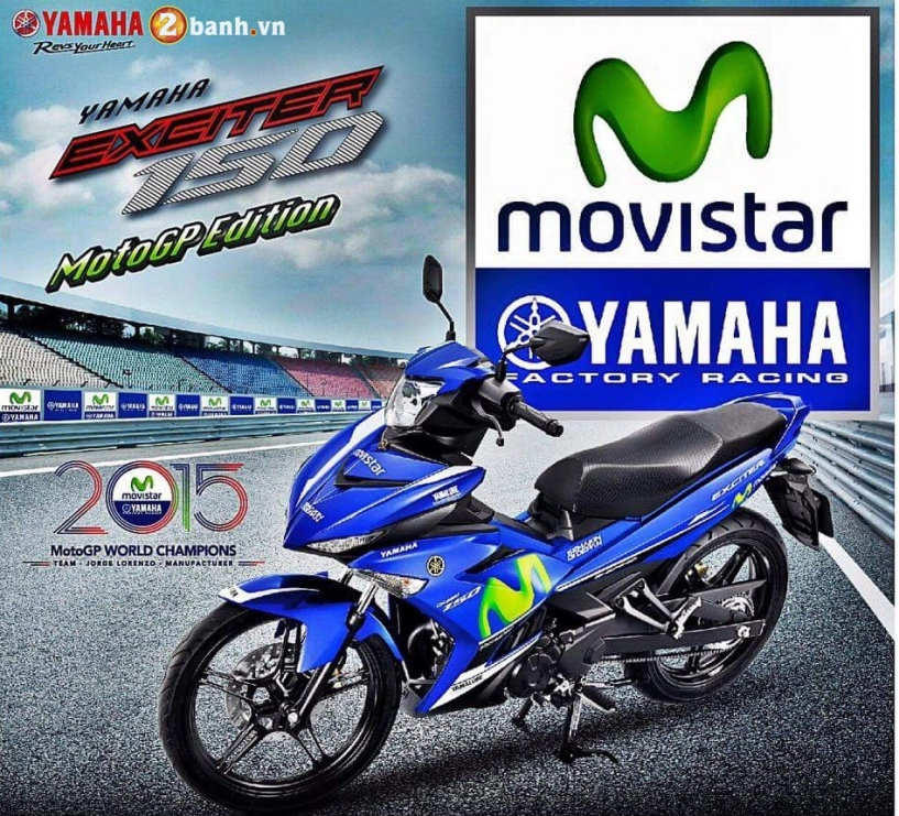 Yamaha thái sắp tung ra bản exciter 150 movistar - 1