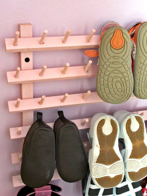 10 kiểu trữ giày dép đơn giản mà gọn - 7