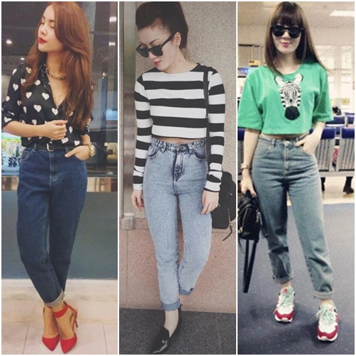 3 mốt quần jeans làm say lòng sao việt - 12