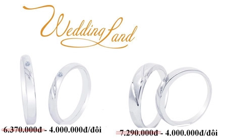 400 đôi nhẫn cưới giá 4 triệu đồng - 1