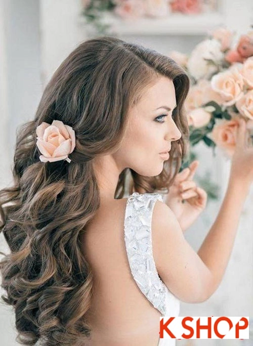 5 kiểu tóc cô dâu đẹp 2016 đầy quyến rũ cuốn hút trong ngày cưới - 2