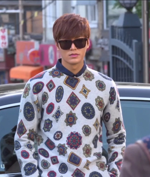 7 phục trang xấu nhất của lee min ho trong the heirs - 7