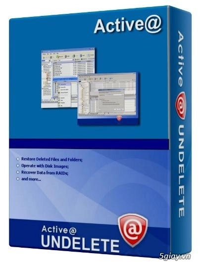 Active undelete 9790 - phần mềm khôi phục dữ liệu mạnh mẽ - 1