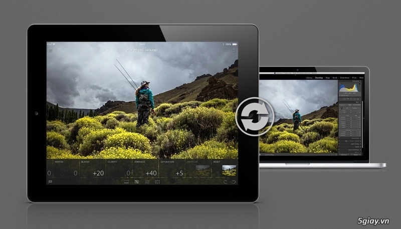 Adobe ra mắt lightroom for mobile trên ipad - 1