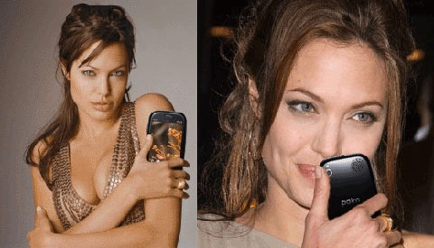 Angelina jolie thích palm pre hơn iphone - 1