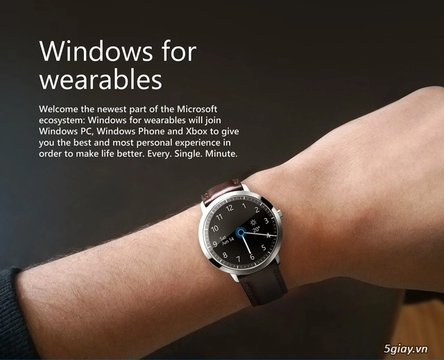 Ảnh smartwatch siêu đẹp của microsoft - 1