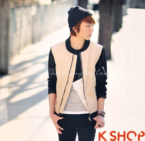 Áo khoác nam cardigan đẹp thu đông 2015 2016 kiểu hàn quốc - 1