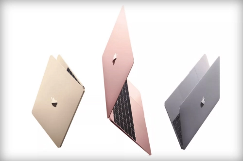 Apple ra macbook mới màu vàng hồng giống iphone 6s - 1