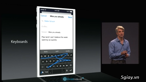 Apple sẽ mở đường cho bàn phím bên thứ ba đầu tiên là swype - 1
