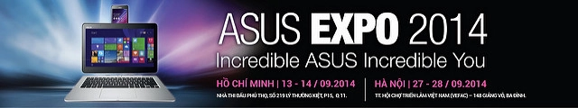 Asus đón siêu phẩm tăng tốc chuẩn bị asus expo 2014 - 1