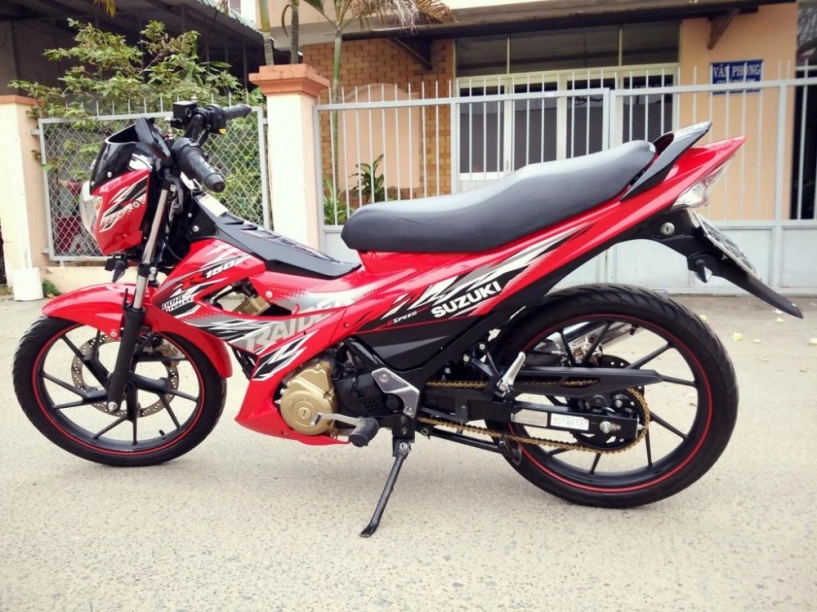 Bán suzuki raider 150 màu đỏ cuối 2014 xe đẹp mới 99 - 1