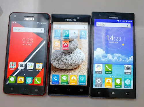 Bộ ba smartphone pin khủng của philips - 1