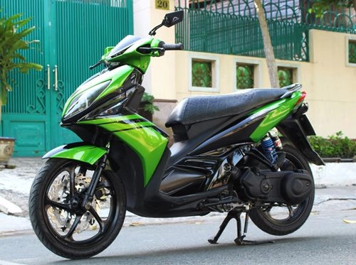 Bộ đôi ex và lx độ màu xanh kawasaki - 3