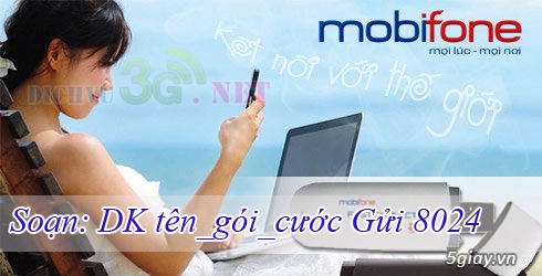 Cách đăng ký gprs 3g của mobifone - 1