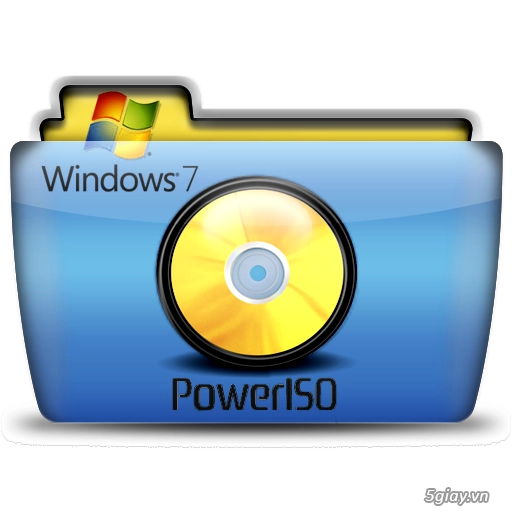Cách sử dụng poweriso tạo ổ đĩa ảo trên windows - 1