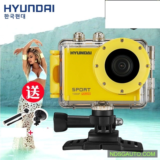 Camera hành trình hyundai sport wifi gắn mô tôô tô - 1