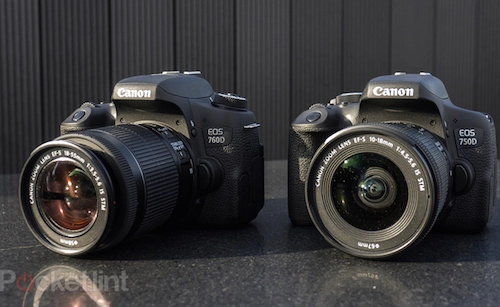 Canon ra bộ đôi eos 750d và 760d cho người mới chơi dslr - 1