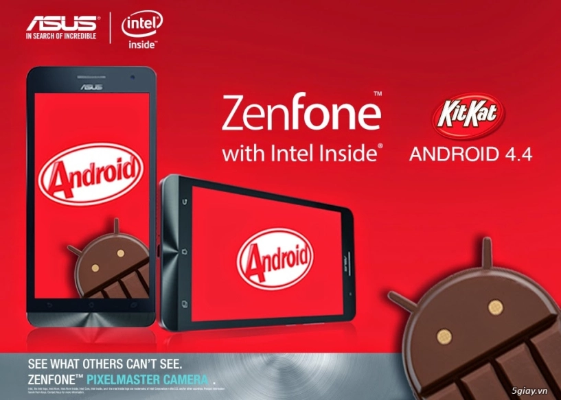 Cập nhật android 442 kitkat cho zenfone 4 5 6 chính thức - 1