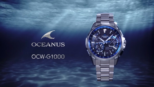 Casio oceanus - dòng sản phẩm mới công nghệ nhật bản - 1