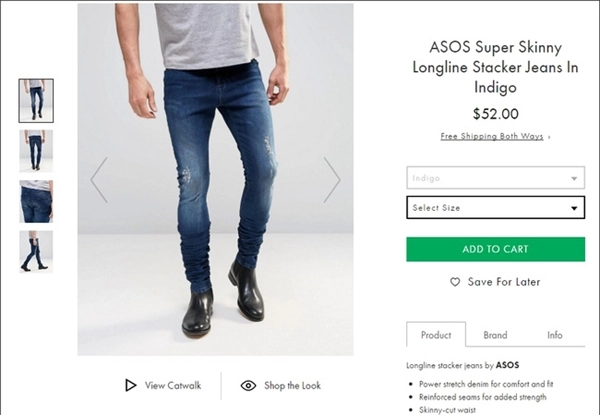 Chiếc quần jeans dài quái dị khiến người mua phát điên - 2