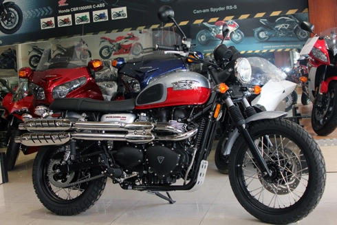 Chiến binh thành thị triumph scrambler 2014 xuất hiện tại vn - 1