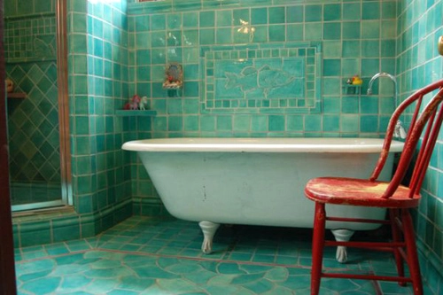Chọn gạch lát sàn phòng tắm phong cách - 3