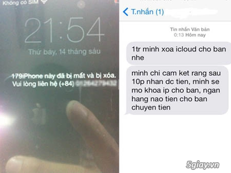 Cửa hàng bán iphone nên lưu ý về icloud - 1