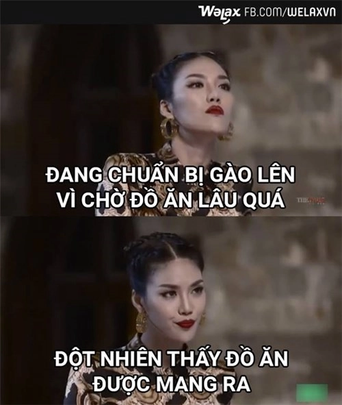 Cười té ghế với 2 giây thần thánh của lan khuê tại the face - 4