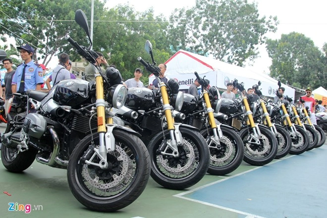 Dàn môtô bmw r ninet hội tụ về vietnam motorbike festival 2015 - 1