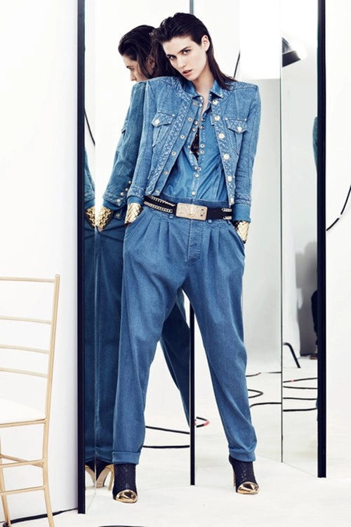 Diện jumpsuit denim đẹp như hồ ngọc hà - 15