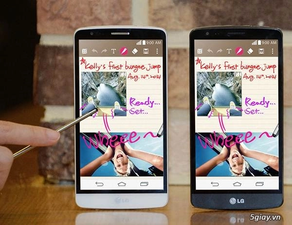 Điện thoại lg g3 stylus hoạt động bền bỉ vì màn hình qhd - 2