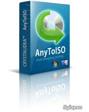 Download anytoiso - phần mềm chuyển đổi tập tin thành file iso đơn giản nhất - 1