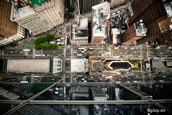 Đường phố new york city nhìn từ những tòa nhà cao tầng - 1