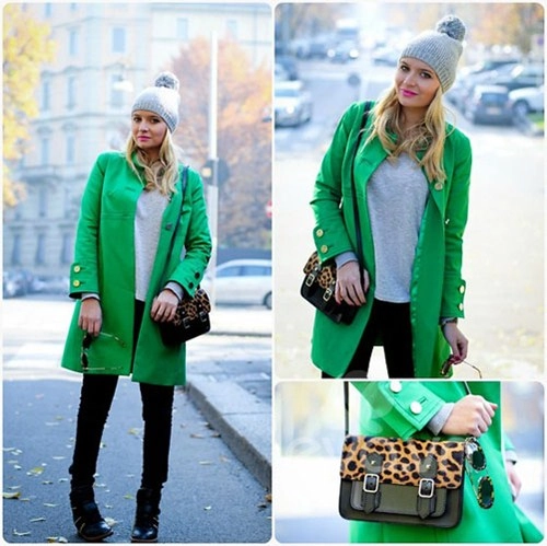 Eva icon xì tai mùa đông màu mè của blogger ý - 7